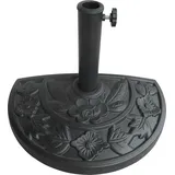 Garden Pleasure Sonnenschirmständer 504221 schwarz, Metall