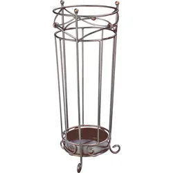 Schirmständer HAKU, grau (anthrazit), B:46cm H:46cm T:180cm, Regenschirmständer
