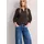 STREET ONE Bluse mit Split Neck Braun 38
