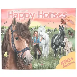 Create Your Happy Horses - Stickerbuch