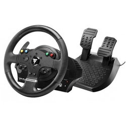 THRUSTMASTER TM TMX Force Feedback Lenkrad: Einstellbares Feedback, 270-900° Rotationswinkel, 12-Bit Auflösung, Metallachsen-Riemen-Gangsystem