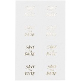 Rico Design Sticker, Save Date, Gold990017711