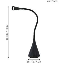 EGLO Snapora Schwarz