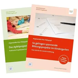Bananenblau Set "So gelingen spannende Bildungsprojekte im Kindergarten" und "Das Apfelprojekt"