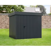 Hörmann EcoStar Gerätehaus 2,37 x 2,29 m Anthrazitgrau