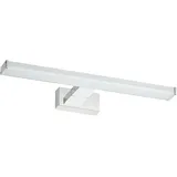 Oktaplex lighting LED Spiegelleuchte 8 W 640 lm 3000 K Silber 40 cm