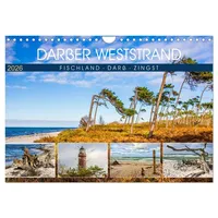 Calvendo Darßer Weststrand - Fischland Darß Zingst (Wandkalender 2026