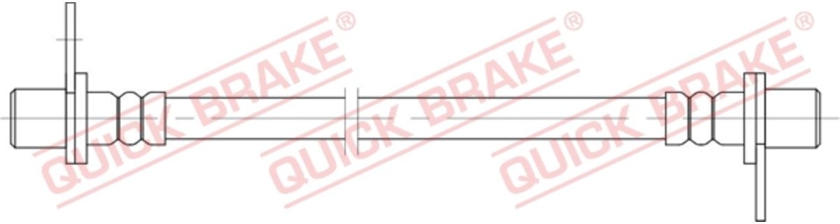 Bremsschlauch QUICK BRAKE 25.087