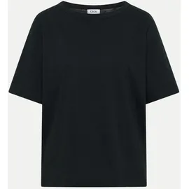 Cecil T-Shirt Slubyarn Schwarz L