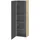 Duravit L-Cube Hochschrank 50 x 36,3 x 176 cm Mediterrane Eiche Holz