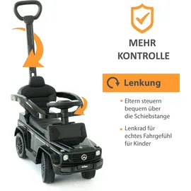 Lemodo Rutschauto mit Schiebstange ab 1 Jahr, Rutschfahrzeug mit Sicherheitsbügel