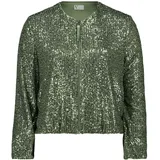Vera Mont Blouson mit Pailletten in Autumn Green | 36