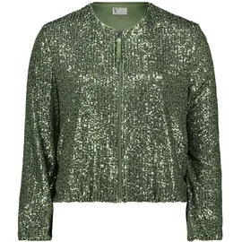 Vera Mont Blouson mit Pailletten in Autumn Green | 36