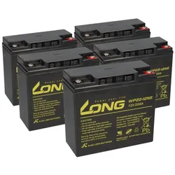 Bleiakku 60V 22Ah (5x 12V 22Ah) kompatibel SXT Raptor 1200 V2 & Viper