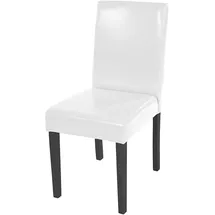 MCW Esszimmerstuhl Littau Leder weiß
