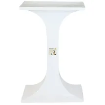 GarPet Käfigständer Vogelkäfig Ständer Tisch Vögel Nager Käfighalter Vogelkäfigständer GP260 weiss