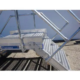 mauderer alutechnik Mauderer Bavaria Aluminium Überstieg 3 Stufen