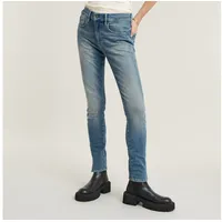 G-Star Lhana Skinny Split Jeans, Blau (Sun Faded Biscay