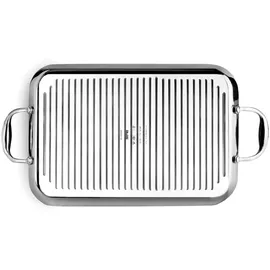 Ibili Triply Natural Grill, 38x25 cm, - Grey - One Size