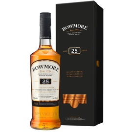 Bowmore 25 Years Old Islay Single Malt Scotch 43% vol 0,7 l Geschenkbox
