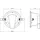 Beg LED-Downlight 1 weiß IP20 DL11-18-172-LED-3C