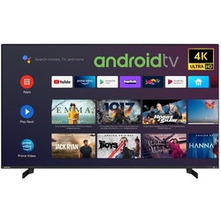 Toshiba 43UA5D63DGY LCD-LED Fernseher (108 cm/43 Zoll, 4K Ultra HD, Android TV, Smart TV, Triple Tuner, HDR Dolby Vision, Sound by Onkyo, PVR-ready) schwarz