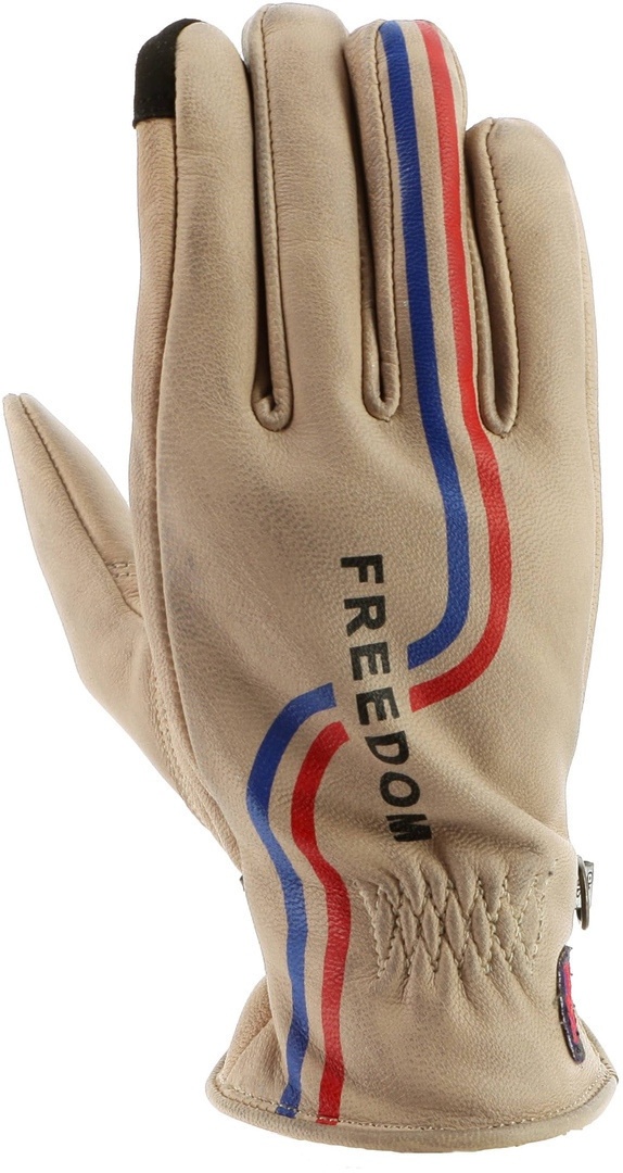 Helstons Freedom Zomer Dames Motorhandschoenen, beige, L Voorvrouw