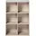 CaliCosy Regal Holz 61,5 x 91,5 cm braun
