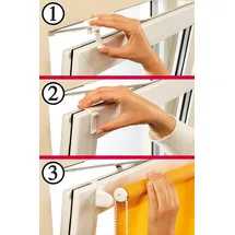 GARDINIA EasyFix Thermo Rollo weiß 120 x 150 cm