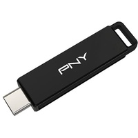 PNY 256GB Elite-X Type-C USB 3.2 Gen 1 Flash Drive, up to 200MB/s Read Speed