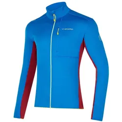 La Sportiva Fleecejacke Chill Jkt (Thermojacke, leicht, bequem) blau/rot Herren