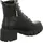 Dockers by Gerli Schnürstiefelette Warmfutter für Damen, schwarz, Größe 37 EU