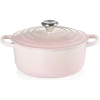 Le Creuset Signature Bräter 20 cm rund shell pink