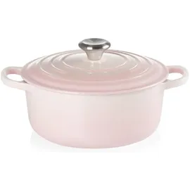 Le Creuset Signature Bräter 20 cm rund shell pink