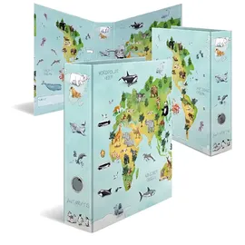 Herma Motivordner Weltkarte 7,0 cm DIN A4, 1 St.