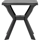 vidaXL Bistrotisch 70 x 70 x 72 cm Anthrazit