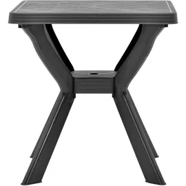 vidaXL Bistrotisch 70 x 70 x 72 cm Anthrazit