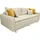 INOSIGN Schlafsofa INOSIGN "Anika", beige, B:235cm H:97cm T:95cm, 100%Polyester, Sofas, Schlafsofa, mit Boxspringaufbau, Bettfunktion & Bettkasten, Dauerschlafsofa