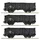 Roco 3-tlg. Set: Offene Güterwagen SNCF 6600141 H0