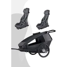 Croozer Yuuna Kinderanhänger 21 kg 80 l