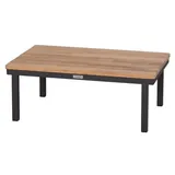 Zebra Hudson Lounge Tisch, klein 77,5x48,5cm mit Teakholzplatte