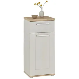 Möbel Kraft Kommode ¦ weiß ¦ Maße (cm): B: 38 H: 82 T: 32.0