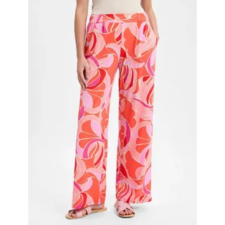 Betty Barclay Damen Schlupfhose mit Eingrifftaschen 42, Red/Rosè - 42W