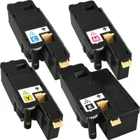 Ampertec 4 Kompatible Toner ersetzt Dell 1350cn Multipack KCMY