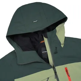 ICEPEAK Skijacke "H SKIJACKE CALE", Herren, Gr. 56, grün (spargel), Web, Obermaterial: 100% Polyester, regular fit hüftlang, Jacken Skijacke, wind- und wasserdicht, atmungsaktiv, mit Reißverschlusstaschen