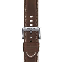 Tissot T852.044.980 Uhrband 22 mm Leder Braun