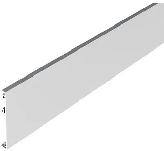OT-Clipsblende, für Laufprofil, 2100mm, silber eloxiert