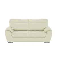 Sofa.de Sofa aus Leder Brandy II ¦ creme ¦ Maße (cm): B: 224 H: 95 T: 100