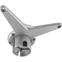 CAMAR Ersatz-Befestigungsplatte oben - Tischfuss zylindrisch/Aluminia Ø 60 mm