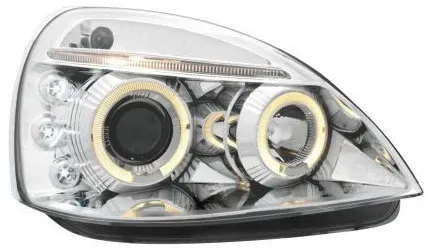 Kristall-Scheinwerfer ANGEL EYES RENAULT CLIO MK3 (01-05) - Chrom